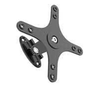 Support mural réglable pour écran avec trou de vis de 6,35 mm à 100 x 100 mm et 75 x 75 mm pour écran de bureau d'angle sécurisé
