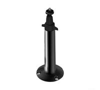 Support mural réglable pour panneau solaire Gdfnmogo en alliage d'aluminium - Kit d'installation extérieure pour panneaux solaires résistant aux intempéries - 15 cm (noir)