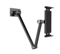 Support Mural Réglable Pour Tablette Et Téléphone,Bras Long,Résistant À 360 °,Rotatif,Angle Recommandé,Bureau,Lit,4.7-12.9.Black.