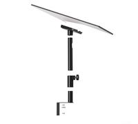 Support mural réglable robuste pour Starlink Gen3 | Support de poteau en métal avec extension de 24,84 à 36,57 cm | Kit d'installation extérieure résistant aux intempéries pour Internet par satellite