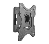 Support mural réglable STELL SHO 7500 TV 23-42 VESA 100x100-200x200 Charge 35 kg Noir Mat