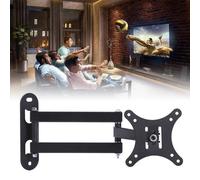 Support mural rétractable pour TV, mouvement complet, bras réglable, adapté pour écran plat LED LCD 10 32 pouces