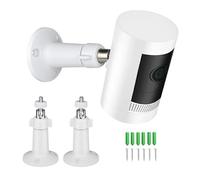 Support mural Ring caméra，pour Ring Stick Up Cam, Ring Indoor Cam (1ère génération), Ring Stick Up Cam batterie,Arlo Pro 4/3/2, Arlo Ultra, support de réglable à 360 ° pour intérieur extérieur