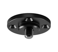 Support mural robuste en aluminium avec filetage 3/8" pour éclairage de studio, pinces téléphoniques, appareils d'enregistrement vidéo, prend en charge l'adaptateur universel à rotule