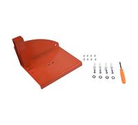 Support mural robuste en métal compatible avec les scies Ms250 Ms251 Ms170 Ms171 Ms172 Finition orange Organiseur de garage robuste économise de l'espace au sol Kit d'installation facile pour une