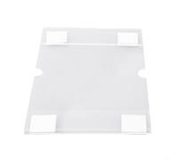 Support mural robuste et élégant en acrylique pour photos de 10,2 x 15,2 cm, fonction de remplacement facile (1 pièce)