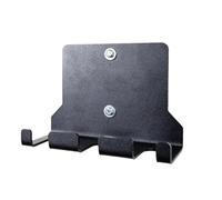 Support mural robuste pour barre d'haltères - Gain de place - Support mural pour 3 barres d'haltères