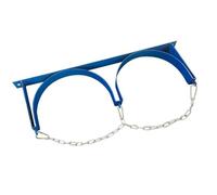 Support Mural Robuste pour Bouteille D'oxygène, 40L Support pour Bouteille De Propane/Azote avec Étagère De Rangement, Support pour Bouteille De Gaz pour Usine/Garage/École,Bleu,Double