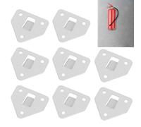 Support mural robuste pour en acier au carbone | Extincteur Support Mural pour Maison Garage Atelier Intérieur Bateau Location Argent