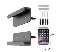 Support mural robuste pour tablettes - Support de tablette autocollant de qualité industrielle, conception d'étagère, méthode de construction, support pour ordinateur portable de qualité commerciale