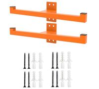 Support mural robuste pour tondeuse à gazon, outils de jardin et appareils de plein air, installation facile, porte-outils, organisateur mural de jardin
