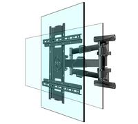 Support Mural Rotatif Vertical et Horizontal pour écran LCD LED de 65 Pouces, 37 à 70 Pouces Bras Complet Support pivotant et inclinable, VESA Max 400 x 400 mm Poids jusqu'à 83 LB