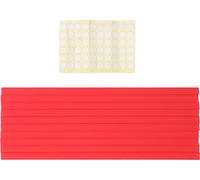 Support mural rouge pour dosettes de café Cuisine Cuisine sous le meuble Rangement pour capsules de café Organisateur Adhésif