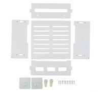 Support Mural Routeur pour starlink pour Gen 3 UTR-32 avec Gestion Câbles - pour étagère Flottante ABS pour Modem Box pour internet Dissipation Thermique Salon Style D(D)
