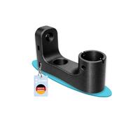 Support mural RTK de qualité supérieure compatible avec antenne Segway Navimow - Montage mural et tubulaire - Avec vis, chevilles et serre-câbles - Résistant aux intempéries (Segway Navimow, i105