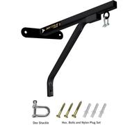 Support Mural Sac de Boxe - MYTRA FUSION - Support Sac De Frappe - Acier Noir