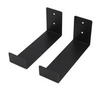 Support Mural Snowboard Rack Universel Snowboard Planche À roulettes Présentoirs en Acier Allié Flottant Snowboard Stockage pour La Maison Garage 30lbs Roulement (S)