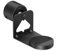Support mural LogiLink BP0207 pour haut-parleurs en acier et plastique noir charge max 5kg 184x80x96mm