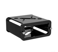 Support mural sous le bureau pour Fosi pour audio BT20A, support de rangement en acrylique peu encombrant, support de bureau noir pour appareils audio
