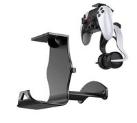 Support mural/ sous table Crochet pour PS5 PRO Pour PS4 Pour Xbox Pour Switch Casque Contrôleur Support mural Support de stockage Bracket (Noir)