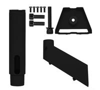 Support mural standard optimisé pour parabole Starlink, conçu pour des performances fiables dans diverses conditions (noir)