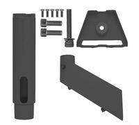 Support mural standard optimisé pour parabole Starlink, conçu pour des performances fiables dans diverses conditions (gris)