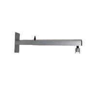 Support mural standard PeTa, longeur fixe de 30 cm, Argent