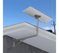 Support Mural Starlink Standard 4/4X Gen 3 en Acier Inoxydable, Extensible 48-66 cm / 72 cm Vertical, avec Adaptateur de Tube