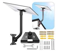 Support Mural Starlink Standard 4 4X Gen 3 - Fixation réglable à 360° - Adaptateur de tuyau pour Starlink internet satellite kits