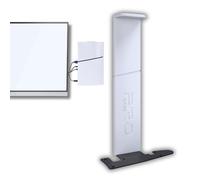 Support mural stylé PS5-SLIM pour version disque & numérique | Prise d'alimentation à gauche | Support mural PlayStation 5, accessoires PS5, PS5-Blanc