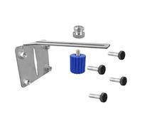 Support mural - Support mural - Pince infrarouge portable - Interfaces de 15 mm et 6 mm - Support épais en acier inoxydable pour cheminée de garage - Support de jardin