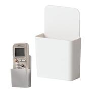 Support Mural Télécommande - Boîte de Rangement 4,06x2,36x1,02 Pouces Avec Montage Adhésif, Support Sans Perçage, Porte-Organisateur Sans Forage | Rangement Télécommande Climatiseur Pour Porte et Mur