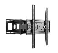 Support mural télescopique pour TV de 3265 pouces - Hauteur réglable - Inclinable et pivotant - Design compact - Support robuste pour une expérience visuelle optimale