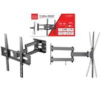 Support Mural Télévision TV 32/55" FULL MOTION Extra Fin VESA SUPSTV003