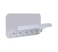 Support mural transparent pour enfants avec protections pour appartement, maison, entrée, décoration, outil de libération d'outils, étagère d'installation