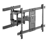 Support mural TV 37-85 Maclean charge maximale 60kg QLED OLED LED LCD Plasma pivotant inclinable max vesa 600x400 noir G