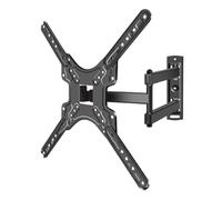 Support Mural TV - 40x40cm Support Mural TV Ultra Slim Supports De Montage Pour Murs Réglables Téléviseurs à écran Plat Rotatifs WallMount Peut Supporter Jusqu'à 25 Kg | Pour Usage Domestique