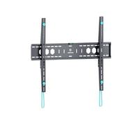 ONKRON Support Mural TV 60 - 110 TV & Ecran, Support Fixe Charge 120 kg, Accroche Television Mural VESA 900x600/Fixation Universel UF12-B Noir Noir G