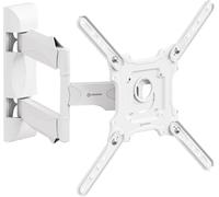 Support Mural Tv 90 Degrés Rotation Pour 32"" - 65"" Ecran, Accroche Television Mural Poids De 41 Kg - Bras Television Mural Vesa 100X100 - Vesa 400X400/Fixation Tv Murale Rotation M4R-B Noir