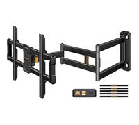 Support Mural Tv Avec Bras Long De 943Mm Pour Tv De 42-84"", Support Tv Mural Articulé Avec Rotation Et Inclinaison, Supporte Jusqu'À