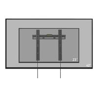 Support mural TV/Display celexon Fixed-4225 - 23''- 42''