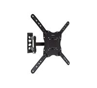 Support mural TV extensible pour téléviseur 17-55 - Inclinable et pivotant - Poids maximum 30 kg - VESA Max 400x400 mm