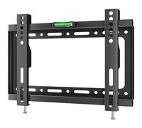 Support Mural TV Fixe pour 13 - 42 Pouces, Poids 35 kg - Accroche TV Mural VESA 75x75 - VESA 200x200, FME-22B Noir Noir
