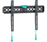 Support Mural Tv Fixe Pour 43-85 Pouces, Support Tv Universel Poids 68 Kg, Bras Television Mural 100X100-600X400, Accroche Tele Ultr