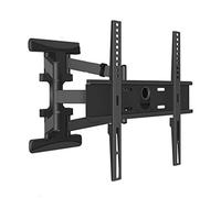 Support Mural TV Fixe, Support TV Ultra Fin pour téléviseur LED LCD Plasma Full HD 32-55 Pouces Max VESA 400 x 400, capacité 45 kg