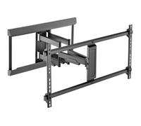 [71216] Goobay Support Mural pour TV Pro FULLMOTION (XL) noir 43 à 90 pouces ...