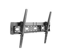 Support mural TV inclinable 37"-80", rangement lecteur multimedia