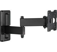 Support Mural TV Inclinable et Orientable EDR 100 Flat - Grand Angle - pour TV 14" à 25" - 50/75/100