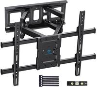 Support Mural TV Inclinable et Orientable pour 37-82 Pouces de Plat LCD LED Téléviseurs, Support TV Mural Jusqu'à 60kg, Max. VESA 600x400mm
