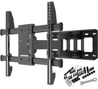 Support Mural TV, Inclinable et Orientable Support TV pour écrans 32-85 Pouces jusqu'à 60Kg -VESA 600 x 400 mm